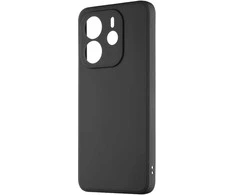 OBAL:ME Matte TPU dėklas skirtas Xiaomi Redmi Note 14 4G juodos spalvos