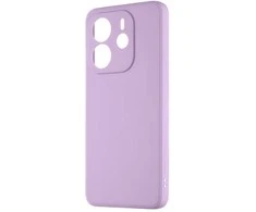 OBAL:ME Matte TPU dėklas skirtas Xiaomi Redmi Note 14 4G violetinės spalvos