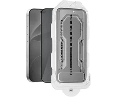 OBAL:ME Privacy 5D stiklinė ekrano apsauga su aplikatoriumi, skirta iPhone 18 Pro, juoda