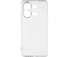 OBAL:ME TPU dėklas telefonui Xiaomi raudonos spalvosmi Note 13 4G skaidrus