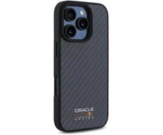 Red Bull Raudona Bull Raudona Bull Carbon Shiny Logo MagSafe dėklas jūsų Apple iPhone 16 Pro Max juodos spalvos