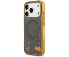 Red Bull Raudona Bull Raudona Bull PC Double Layer Vertical MV1 MagSafe dėklas skirtas iPhone 17 Pro pilkos spalvos