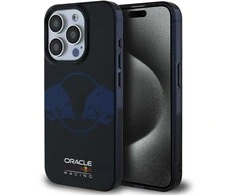Red Bull Raudona Bull Raudona Bull PC/TPU Two Bulls Magsafe dėklas jūsų Apple iPhone 15 Pro mėlynos spalvos