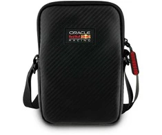 Red Bull Raudona Bull Krepšys telefonui Raudona Bull Carbon Patch juodos spalvos