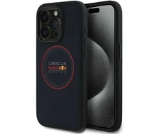 Red Bull Raudona Bull Raudona Bull PU Leather Raudona Ring MagSafe dėklas jūsų Apple iPhone 15 Pro Max mėlynos spalvos