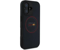 Red Bull Raudona Bull Raudona Bull PU Leather Raudona Ring MagSafe dėklas jūsų Apple iPhone 16 Plus mėlynos spalvos