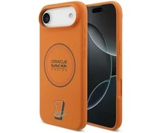 Red Bull Raudona Bull Raudona Bull Silicone Mėlyna Ring MagSafe dėklas skirtas Apple iPhone Air oranžinės spalvos