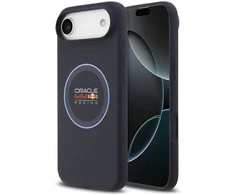 Red Bull Raudona Bull Raudona Bull Silicone Mėlyna Ring MagSafe dėklas skirtas Apple iPhone Air mėlynos spalvos