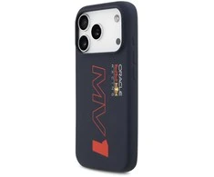 Red Bull Raudona Bull Raudona Bull Silicone MV1 MagSafe dėklas skirtas Apple iPhone 17 Pro Navy