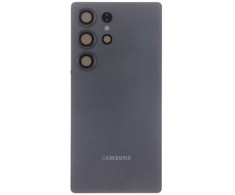 „Samsung S938B Galaxy S25 Ultra“ baterijos dangtelis, titano juodas (pakeitimų paketas)