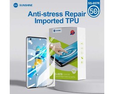 Dėklas SUNSHINE SS-057R Hidrogelinės plėvelės išmaniesiems telefonams Pakuotėje 50 vnt