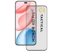 Tactical apsauginis stiklas Shield 5D skirtas Honor 400 Pro Juodas