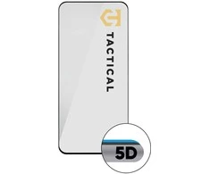 Tactical apsauginis stiklas Shield 5D skirtas Honor Magic6 Lite 5G su juodos spalvos krašteliu