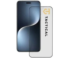 Tactical apsauginis stiklas Shield 5D skirtas Honor Magic7 Pro su juodos spalvos krašteliu