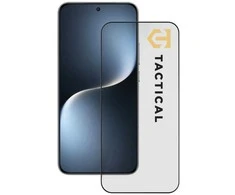 Tactical apsauginis stiklas Shield 5D skirtas Honor Magic7 su juodos spalvos krašteliu