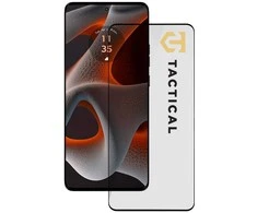 Tactical apsauginis stiklas Shield 5D skirtas Motorola Edge 50 Pro 5G su juodos spalvos krašteliu