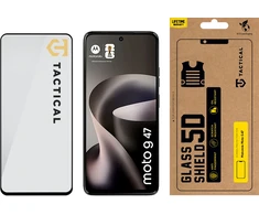 Tactical Glass Shield 5D for Motorola Moto G47 Juodas
