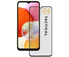 Tactical apsauginis stiklas Shield 5D skirtas Samsung Galaxy A15 4G/5G su juodos spalvos krašteliu