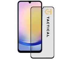 Tactical apsauginis stiklas Shield 5D skirtas Samsung Galaxy A25 5G su juodos spalvos krašteliu
