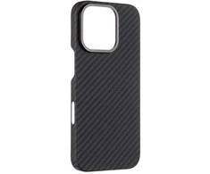 Dėklas Tactical MagForce Aramid skirtas Apple iPhone 16 Pro juodos spalvos