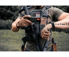 Dėklas Tactical MagForce Aramid skirtas Apple iPhone 16 juodos spalvos
