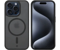 Dėklas Tactical MagForce Hypersand Cover for Apple iPhone 15 Pro Asphalt