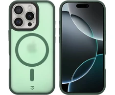 Dėklas Tactical MagForce Hypersand Cover for Apple iPhone 16 Pro Forest Žalias