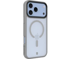 Dėklas Tactical MagForce Hypersand dangtelis, skirtas Apple iPhone 18 Pro/17 Pro, šviesiai pilkas