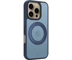 Dėklas Tactical Taktinis MagForce Hyperstand dangtelis Apple iPhone 16 Pro tamsiai mėlynas