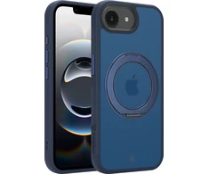 Tactical MagForce Hyperstand dėklas Apple iPhone 16e/17e tamsiai mėlynas