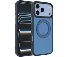 Dėklas Tactical Taktinis MagForce Hyperstand dangtelis, skirtas Apple iPhone 18 Pro/17 Pro, tamsiai mėlyna