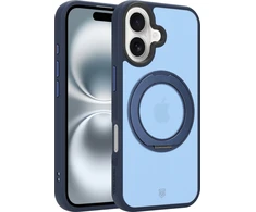 Dėklas Tactical MagForce Hyperstand dangtelis, skirtas Apple iPhone 16, tamsiai mėlyna
