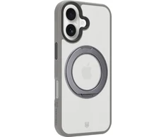 Tactical MagForce Hyperstand dėklas Apple iPhone 16 šviesiai pilkas