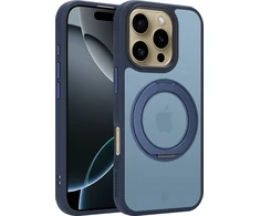 Dėklas Tactical Taktinis MagForce Hyperstand dangtelis Apple iPhone 16 Pro tamsiai mėlynas