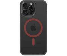 Tactical MagForce Hyperstealth 2.0 dėklas telefonui Apple iPhone 15 Pro Max juodos ir raudonos spalvos