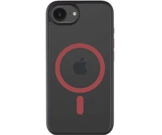 Tactical MagForce Hyperstealth 2.0 dėklas telefonui Apple iPhone 16e juodos ir raudonos spalvos