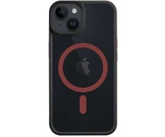 Tactical MagForce Hyperstealth 2.0 dėklas telefonui Apple iPhone 14 juodos ir raudonos spalvos