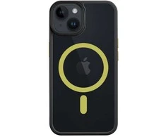 Tactical MagForce Hyperstealth 2.0 dėklas telefonui Apple iPhone 14 juodos ir geltonos spalvos