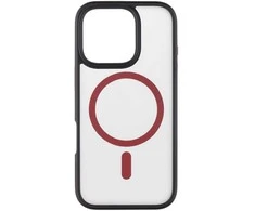 Tactical MagForce Hyperstealth 2.0 dėklas telefonui Apple iPhone 16 Pro juodos ir raudonos spalvos