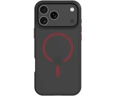 Tactical MagForce Hyperstealth 2.0 dėklas skirtas Apple iPhone 17 Pro Max juodos spalvos/Raudona