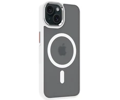 Dėklas Tactical MagForce Hyperstealth 3.0 Cover for Apple iPhone 15 Snow Baltas