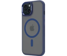 Dėklas Tactical MagForce Hyperstealth 3.0 dangtelis Apple iPhone 15 tamsiai mėlynas