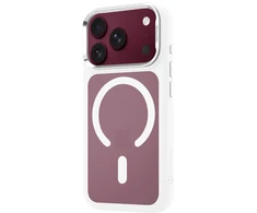 Dėklas Tactical MagForce Hyperstealth 3.0 Cover for Apple iPhone 17 Pro/18 Pro Snow Baltas
