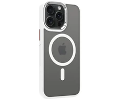 Dėklas Tactical MagForce Hyperstealth 3.0 Cover for Apple iPhone 15 Pro Max Snow Baltas