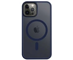 Dėklas Mėlyna Tactical MagForce Hyperstealth Cover for iPhone 12/12 Pro Deep Mėlyna