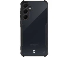 Dėklas Tactical Quantum Stealth Cover Samsung Galaxy A35 5G Clear/Juodas