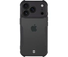 Dėklas Tactical Quantum Stealth dangtelis, skirtas Apple iPhone 18 Pro, permatomas/juodas