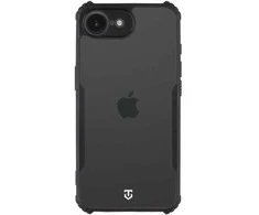 Tactical Quantum Stealth dėklas skirtas Apple iPhone 16e Clear/juodos spalvos
