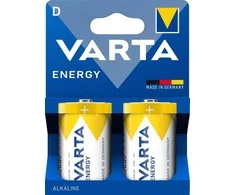 Dėklas VARTA zinc battery R20 (Type D) Superlife 2 pcs