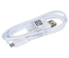 ECB-DU4EWE Samsung microUSB Data kabelis 1.5m baltos spalvos (Bulk)